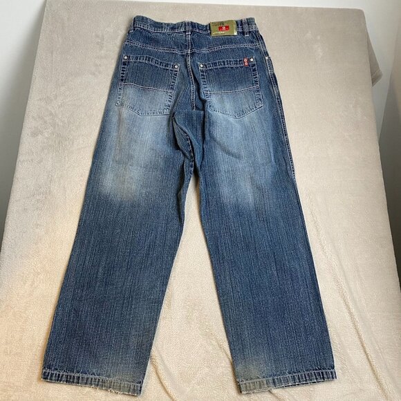 Southpole Mens Jeans Size 36 Relaxed Fit Blue Denim - Picture 15 of 16